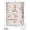 CURVY GIRL DOCTOR RUBBER STAMP